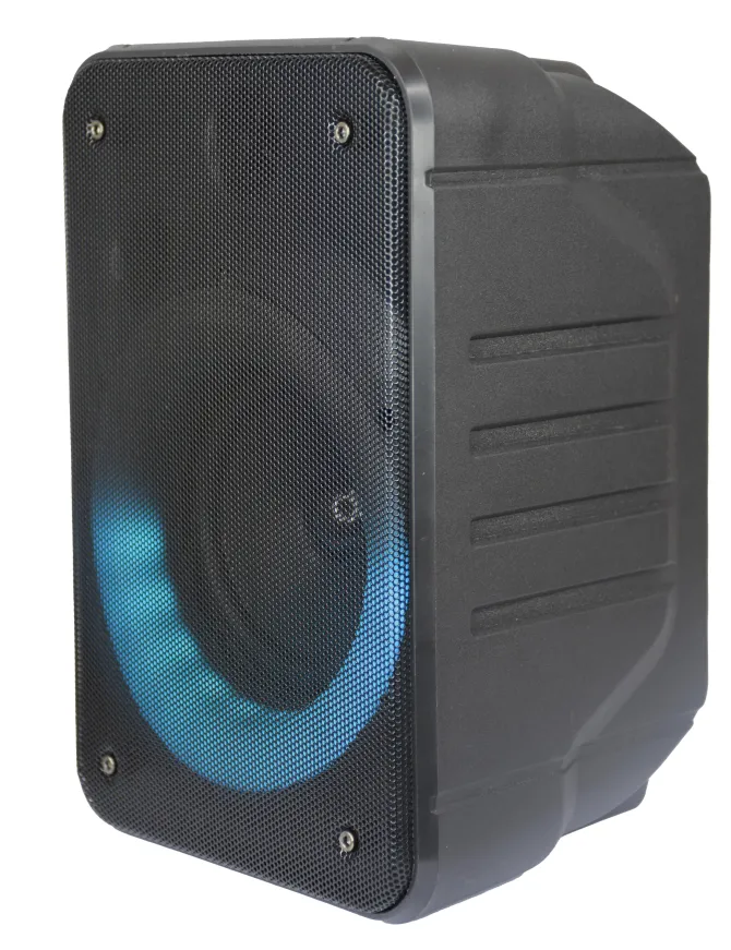 KARMA - INFINITY - Diffusore amplificato ricaricabile, Lettore MP3, Bluetooth 5.0 - Nero