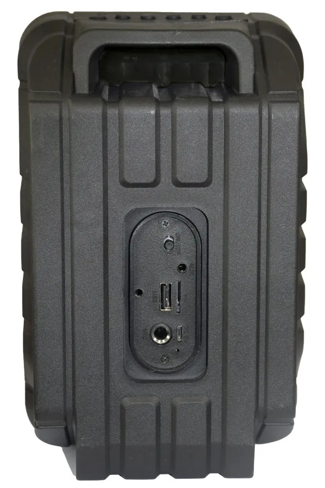KARMA - INFINITY - Diffusore amplificato ricaricabile, Lettore MP3, Bluetooth 5.0 - Nero