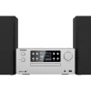 KENWOOD - Micro HiFi M-925DAB - Microsistema audio 50 Watt, Bluetooth, porta USB, Hi-Fi Riproduzione MP3 - Silver