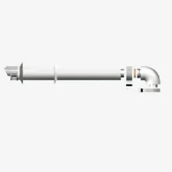Kit di scarico fumi coassiale per caldaia Ariston 3318073