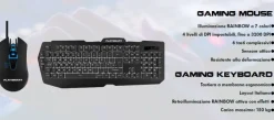 Kit Poltrona Gaming Go Smart con Sedia in ecopelle Mouse Tastiera Cuffie