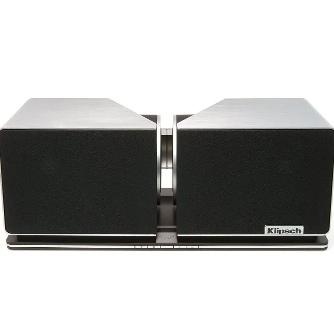Klipsch Stadium Speaker 1.0 canali, 6 driver, nero/argento – Audio di qualità universale
