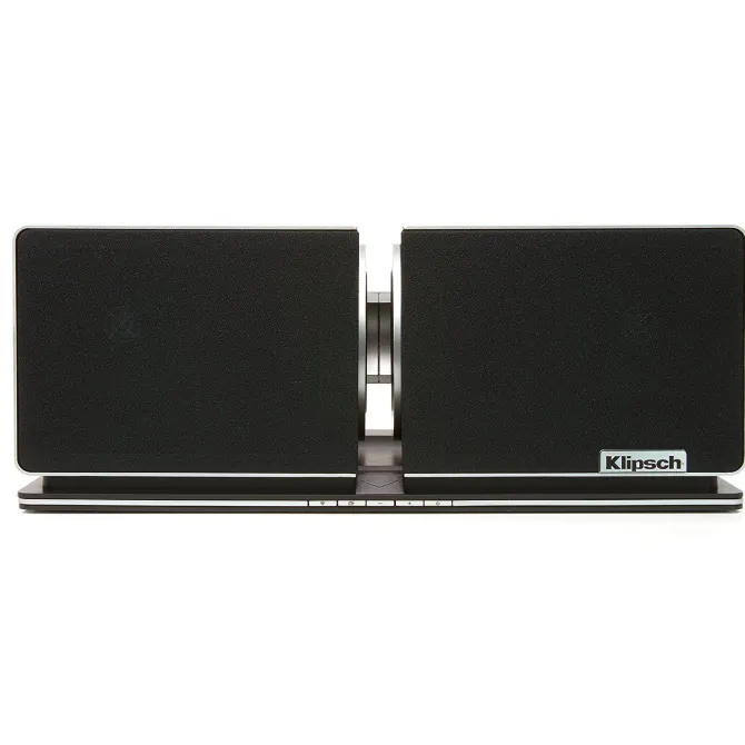 Klipsch Stadium Speaker 1.0 canali, 6 driver, nero/argento – Audio di qualità universale