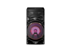 LG - RNC5 Speaker altoparlante, woofer da 8'', Alimentazione a batteria, Bluetooth 4.0, USB, Airplay - Nero