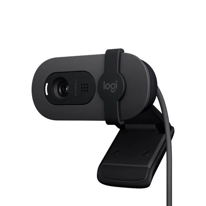 Logitech Brio 100 webcam 2 MP 1920 x 1080 Pixel USB Grafite