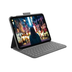 LOGITECH - Custodia iPad (10ª generazione) Custodia con tastiera per tablet, ebook e palmari - Sintetico