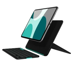 LOGITECH - FLIP FOLIO IPAD PRO 11 - Custodia tablet-ebook-palmari 11 pollici + tastiera Bluetooth - Graphite