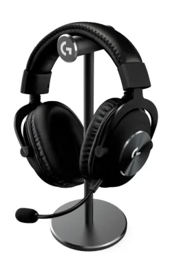 Logitech G PRO X Wired + HS Stand cuffia con microfono Gaming, audio surround 7.1 - Nero