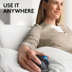 Logitech M570 Trackball Wireless – Comfort ergonomico e autonomia 18 mesi