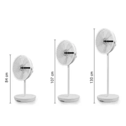 Macom Enjoy & Relax 983 ventilatore, 12 velocità, 24W, motore DC senza spazzole - Bianco