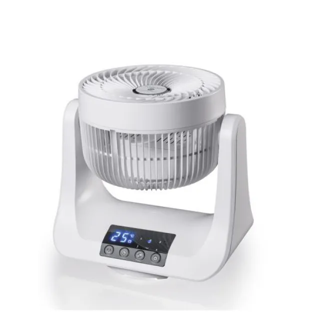 Macom Tornado Ventilatore Doppia Oscillazione Automatica 3 Differenti Velocità