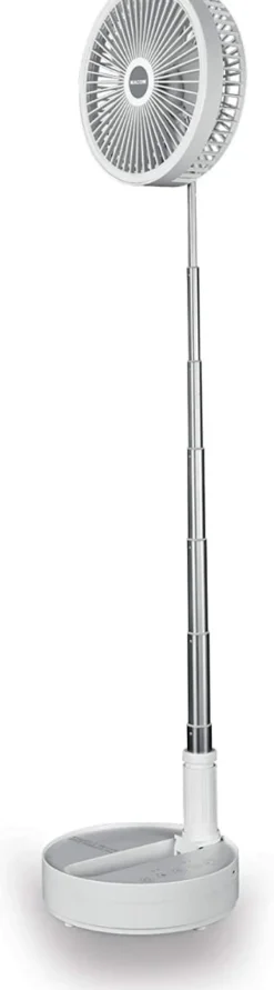 Macom Ventilatore Cordless da Terra Enjoy & Relax 991 Bianco