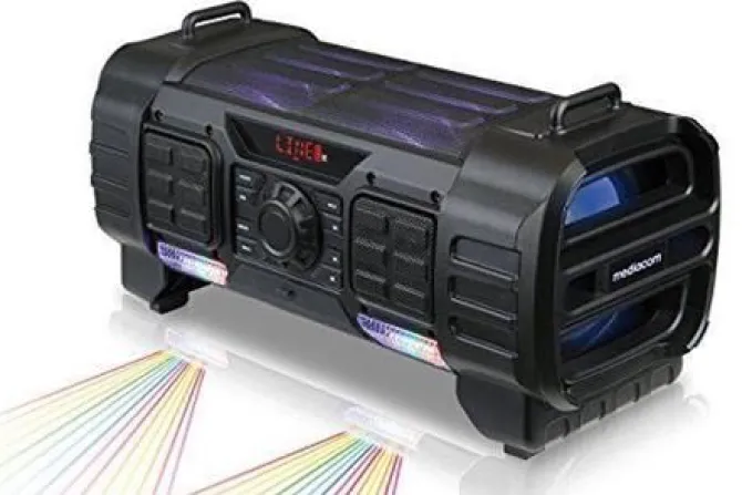 Mediacom M PS180 Altoparlante Bluetooth, Nero