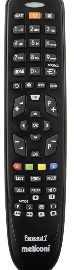 Meliconi Personal 1, Nero telecomando
