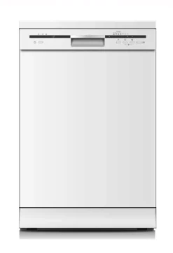 MIDEA - MFD60S131W-IT Lavastoviglie libera installazione, Classe E, 13 coperti, 6 programmi, filtri autopulenti - Bianco