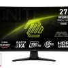 Monitor led 27" MSI MAG 274CQF Monitor LED 27" 2560 x 1440 pixel - Nero