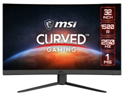 MSI G32C4X monitor gaming 32 (FHD), 250Hz / 1ms, pannello VA (1920 x 1080), AMD FreeSync Premium