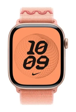 Nike Sport Loop Rosa per Apple Watch – Cinturino Riflettente Leggero e Regolabile