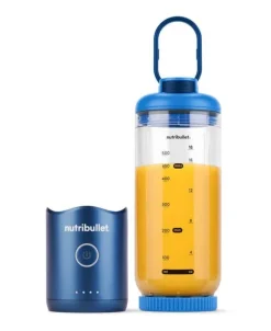 NutriBullet NBP013BL Frullatore Portatile Blu 0,59L a Batteria Compatto