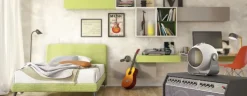 Olimpia Splendid Caldodesign Interno Argento, Bianco 1800W Stufetta con elettroventola