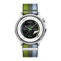 OPPO Watch S, Display AMOLED 1.46’’, Bluetooth 5.2 BLE, GPS, NFC, Doppio proc.Qualcomm, Ric.Rapida 0-100% 90min, 96h di autonomia, ROM 4GB [Versione italiana], Silver Gleam