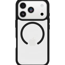 OtterBox React Series Cover MagSafe Ultra-Sottile Nera per Protezione iPhone