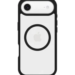 OtterBox React Series Cover MagSafe nera ultrasottile per protezione militare