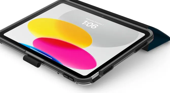 OtterBox Symmetry Folio Case Custodia 10" Ultrasottile per Tablet, 10ª/11ª generazione - Blu