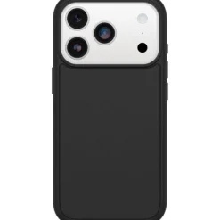 OtterBox Symmetry Series nera – Custodia ultra sottile e resistente per telefono, compatibile MagSafe