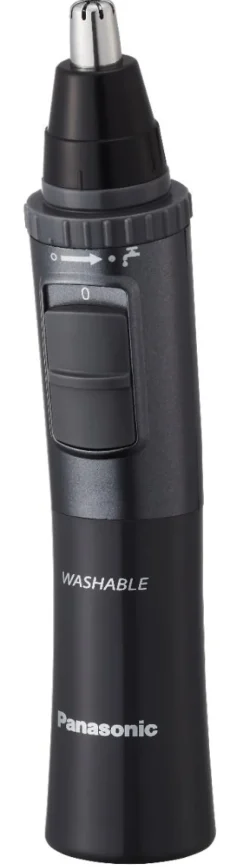 PANASONIC - ER-GN33-H301 Rasoio di Precisione multifunzione per naso, orecchie e sopracciglia, Lavabile - Nero
