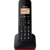 Panasonic KX-TGB610JTR telefono Telefono analogico/DECT Nero, Rosso Identificato