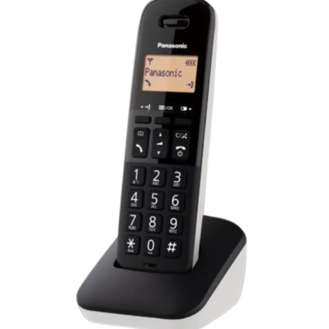 Panasonic KX-TGB610JTW Telefono cordless - Identificatore di chiamata Nero, Bianco