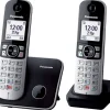 Panasonic KX-TG6852JTB 2 Cordless Nero