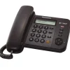 Panasonic KX-TS580EX1 Sistema telefonico integrato con display LCD e ID di chiamata Nero
