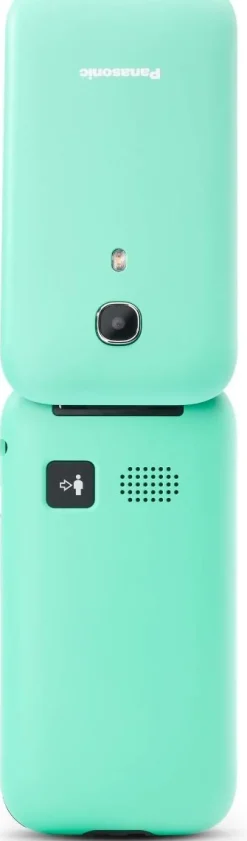 Panasonic KX-TU400 2.4" Cellulare ad Utilizzo Facilitato, Ideale per Anziani - Verde