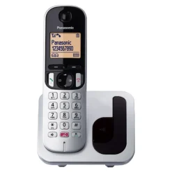 PANASONIC - Telefono Cordless fisso KX-TGC250JTS - SILVER