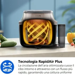 Philips Friggitrice ad aria AIRFRYER SERIE 5000 NA543/00