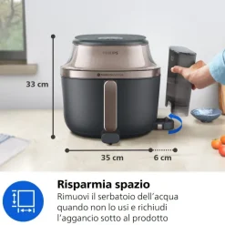 Philips Friggitrice ad aria AIRFRYER SERIE 5000 NA543/00