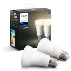 Philips Hue White E27 Lampada a LED 9 W - confezione da 2