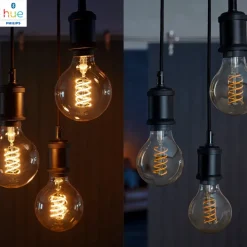 Philips Hue White Standard con filamento A60 E27 - confezione da 1