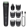 Philips Multigroom 7-in-1 Rifinitore Viso Capelli Corpo con Lame Autoaffilanti