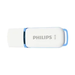 Philips - SNOW Chiavetta USB 16 GB Blu FM16FD70B/00 USB 2.0 - Blu, Bianco