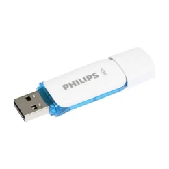 Philips - SNOW Chiavetta USB 16 GB Blu FM16FD70B/00 USB 2.0 - Blu, Bianco