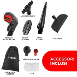 Polti StainOver SC30, lavatappeti con funzione pulitore a vapore, 4 funzioni in 1
