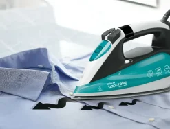 Polti Vaporella Quick & Slide QS220 Ferro a vapore Alluminio 2400 W Verde, Bianco