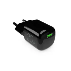 PURO - Caricabatterie parete MiniPro PUFCMTCUSBC20WGBLK 20 Watt- Nero