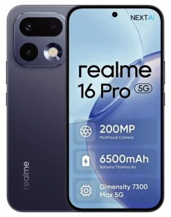 realme 16 PRO 8GB/256GB Grigio – Display 6.8" e Fotocamera 200MP