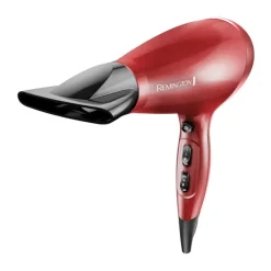 REMINGTON - AC9096 Silk, Phon Asciugacapelli, Potenza 2400 Watt, Motore AC di lunga durata, 2 velocità funzione turbo boost - Rosso