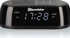 Roadstar Radiosveglia Digitale con Carica USB