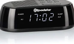 Roadstar Radiosveglia Digitale con Carica USB